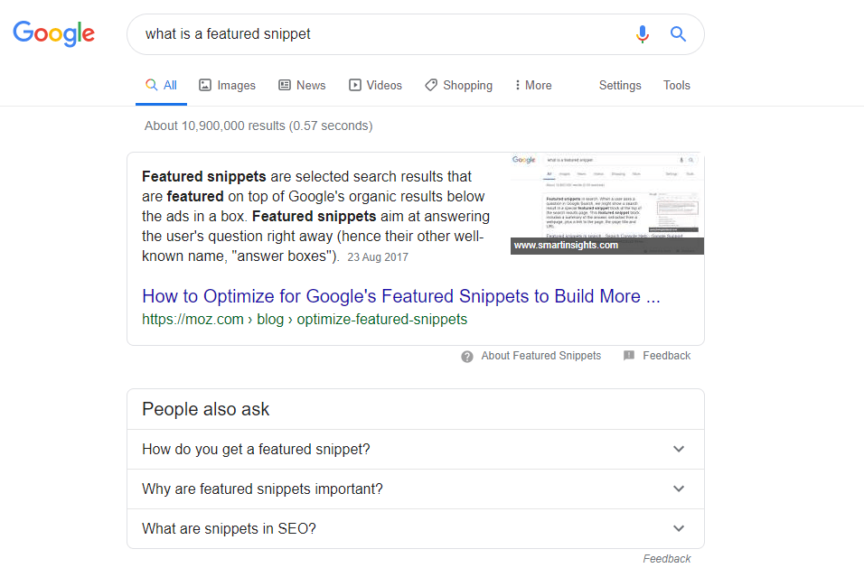 Featured Snippets