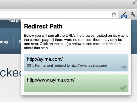 Redirect Path