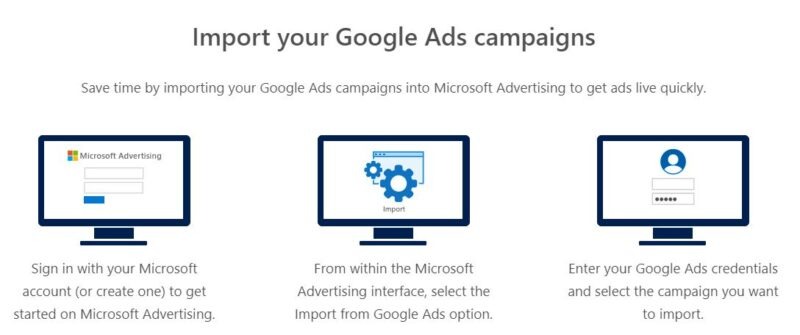 Import Google Ads To Bing Ads