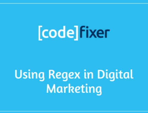 Using Regex (Regular Expressions) in Digital Marketing